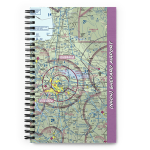 Shepard Airport (NK04) VFR Sectional Notebook