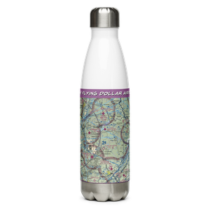 Flying Dollar Airport (8N4) VFR Sectional Water Bottle
