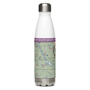 Deep River Seaplane Base (8NA1) VFR Sectional Water Bottle