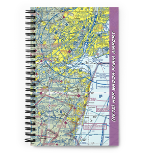 Hop Brook Farm Airport (NJ72) VFR Sectional Notebook