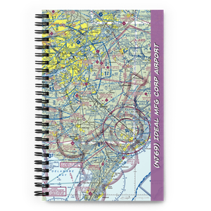 Ideal Mfg Corp Airport (NJ69) VFR Sectional Notebook