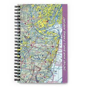 Mar Bar L Farms Airport (NJ46) VFR Sectional Notebook