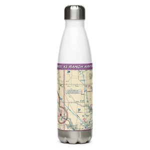 X1 Ranch Airport (8NE5) VFR Sectional Water Bottle