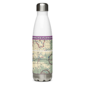 Franklin's Plainview Airport (8NE6) VFR Sectional Water Bottle