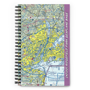 Ridgefield Park Seaplane Base (NJ00) VFR Sectional Notebook