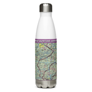 Suntime Airport (8NK6) VFR Sectional Water Bottle