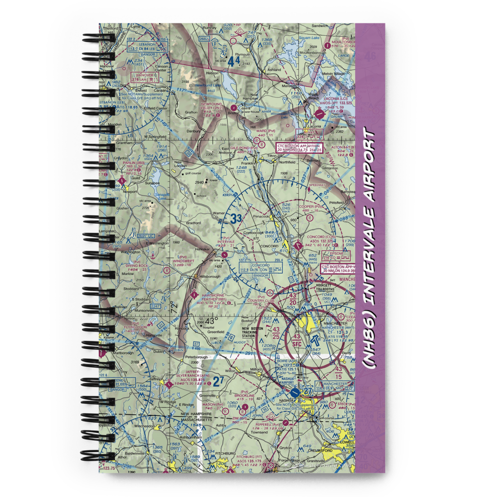 Intervale Airport (NH86) VFR Sectional Notebook 