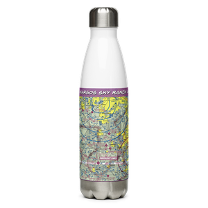 Margos Sky Ranch Airport (8OA9) VFR Sectional Water Bottle