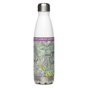 Urban Airport (8OH5) VFR Sectional Water Bottle