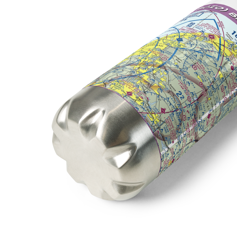 Brannon Field (8OI0) VFR Sectional Water Bottle 