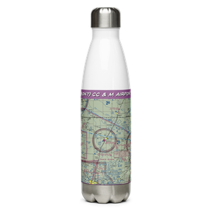 Cc & M Airport (8OK7) VFR Sectional Water Bottle