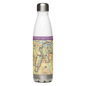 Pilot Butte Airport (8OR5) VFR Sectional Water Bottle