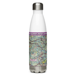 Sunny Rest Airport (8PA8) VFR Sectional Water Bottle