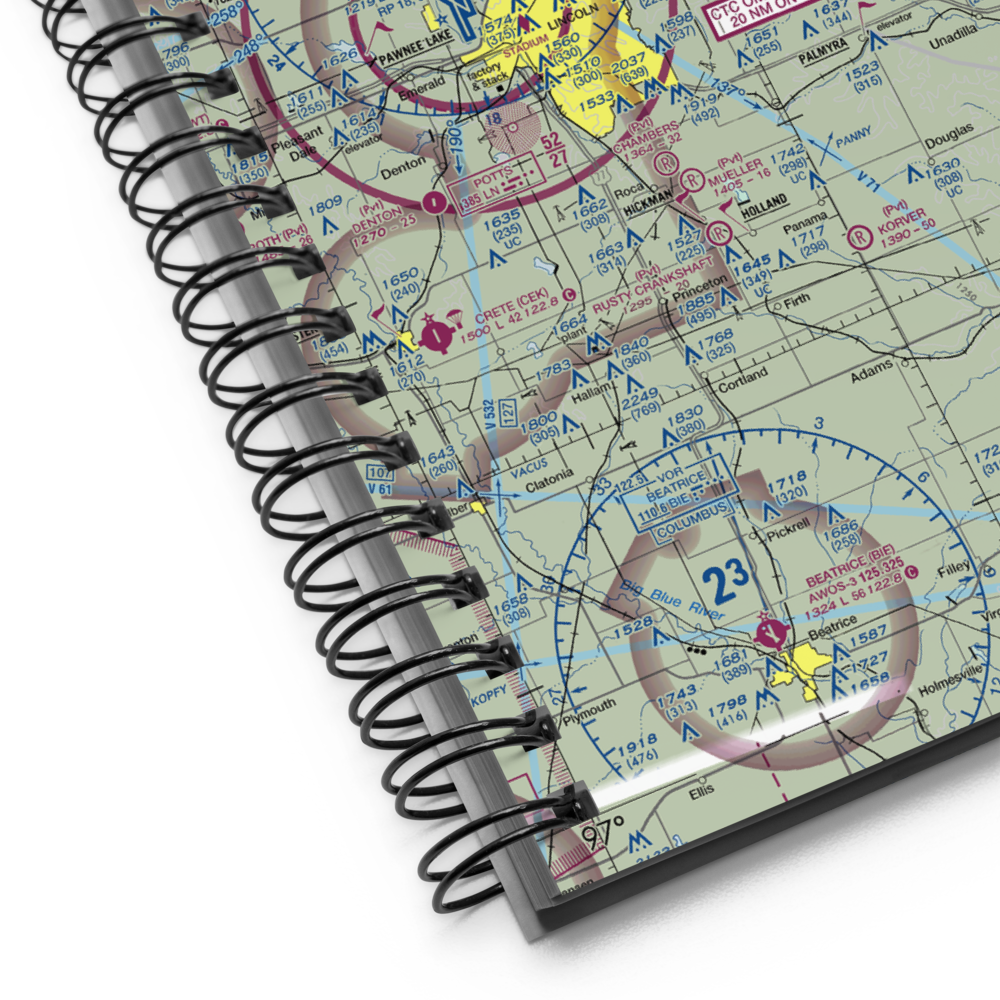 Pester Airport (NE59) VFR Sectional Notebook 