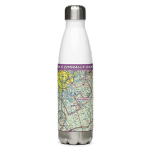 John B Connally Ranch Airport (8TA0) VFR Sectional Water Bottle