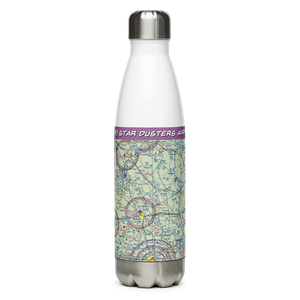 Star Dusters Airport (8TA9) VFR Sectional Water Bottle