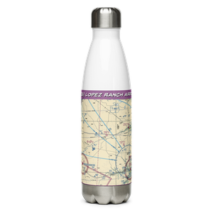 Lopez Ranch Airport (8TE3) VFR Sectional Water Bottle