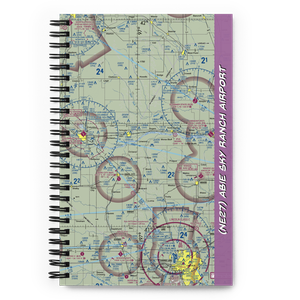 Abie Sky Ranch Airport (NE27) VFR Sectional Notebook