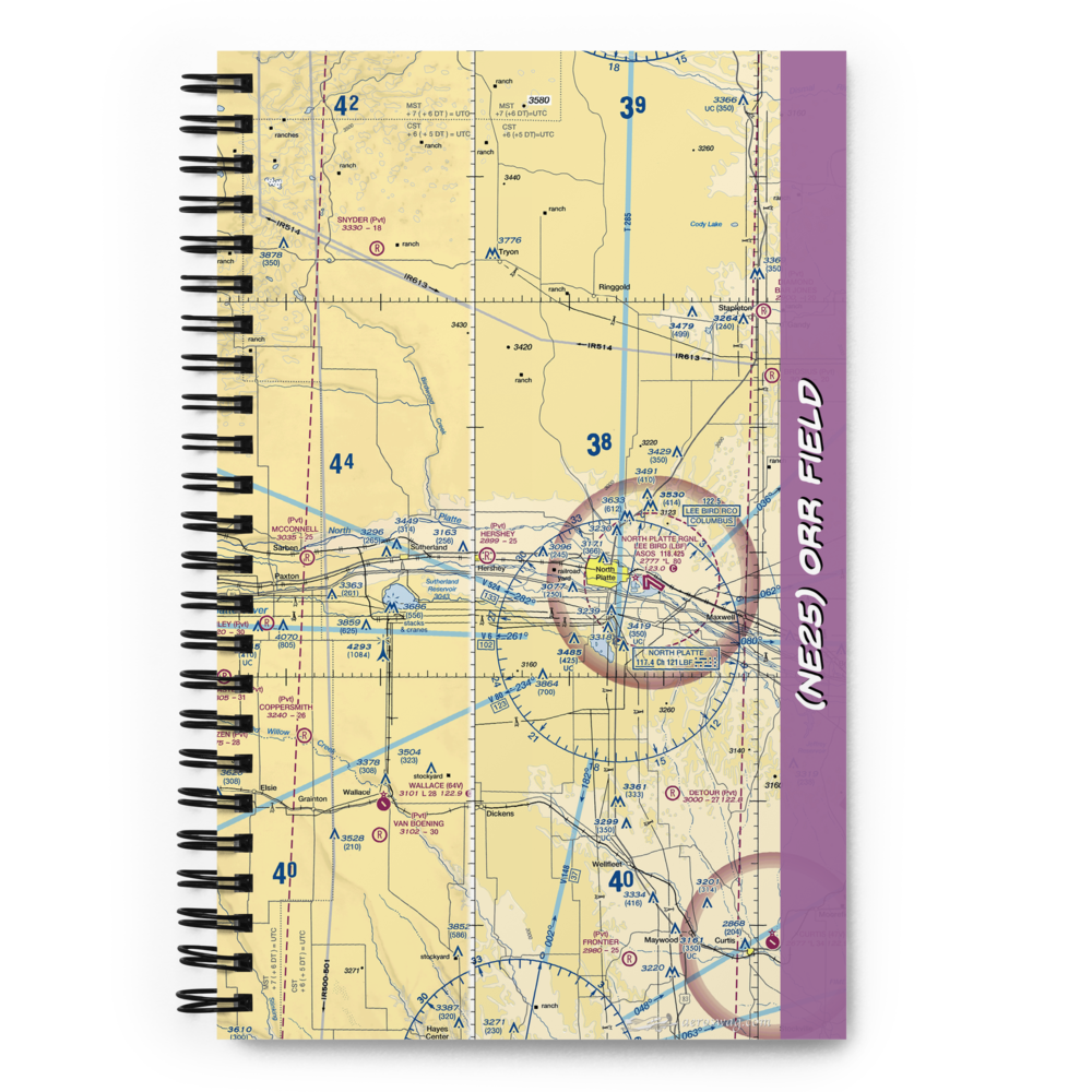 Orr Field (NE25) VFR Sectional Notebook 