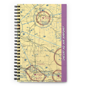 Ag Air Airport (NE19) VFR Sectional Notebook