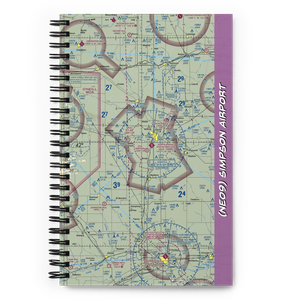 Simpson Airport (NE09) VFR Sectional Notebook