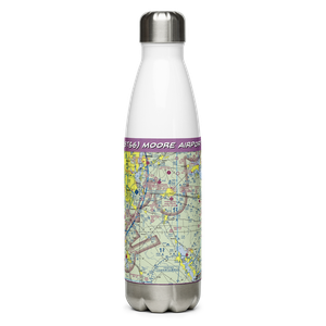 Moore Airport (8TS6) VFR Sectional Water Bottle