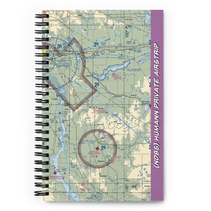 Humann Private Airstrip (ND85) VFR Sectional Notebook