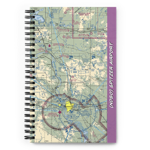 Spitzer Airport (ND80) VFR Sectional Notebook
