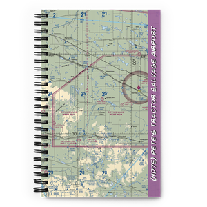 Pete's Tractor Salvage Airport (ND75) VFR Sectional Notebook