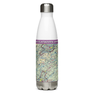 Flatwoods Airport (8VA6) VFR Sectional Water Bottle
