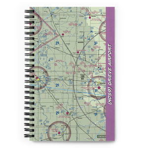 Grieve Airport (ND59) VFR Sectional Notebook