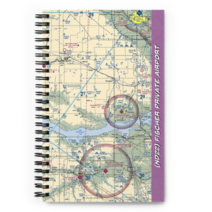 Fischer Private Airport (ND22) VFR Sectional Notebook