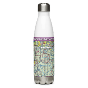 Johnson Airport (90IL) VFR Sectional Water Bottle
