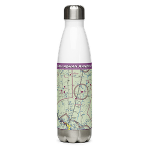 Callaghan Ranch Airport (90TX) VFR Sectional Water Bottle