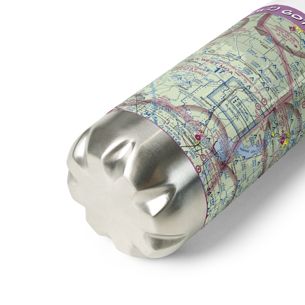 Gottschalk Field (91WI) VFR Sectional Water Bottle 