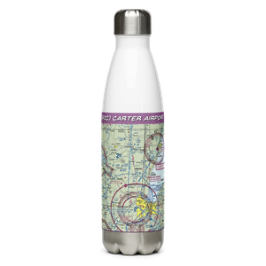 Carter Airport (92C) VFR Sectional Water Bottle