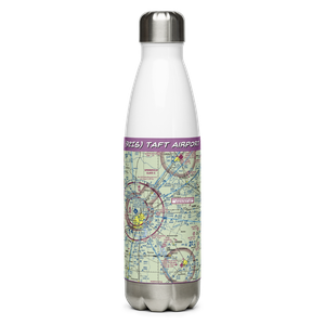 Taft Airport (92IS) VFR Sectional Water Bottle