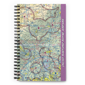 Raeford Rhyne Airpark (NC15) VFR Sectional Notebook