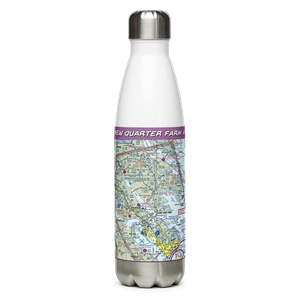 New Quarter Farm Airport (92VA) VFR Sectional Water Bottle