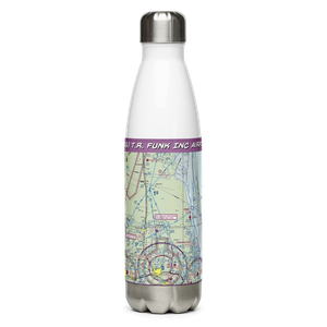 T.R. Funk Inc Airport (92XS) VFR Sectional Water Bottle