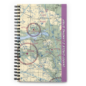 Circle Z Landing Strip (NA90) VFR Sectional Notebook
