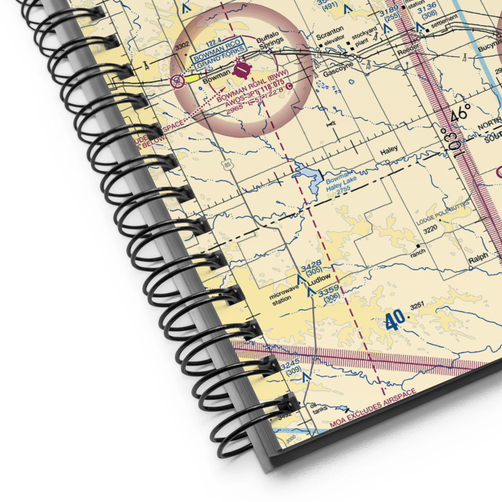 Holzman Airstrip (NA89) VFR Sectional Notebook 