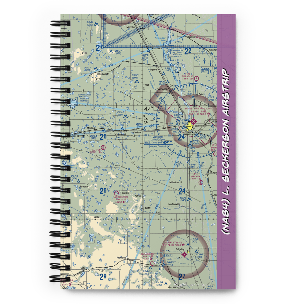 L. Seckerson Airstrip (NA84) VFR Sectional Notebook 