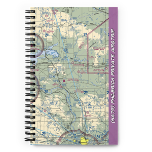 Philbrick Private Airstrip (NA79) VFR Sectional Notebook