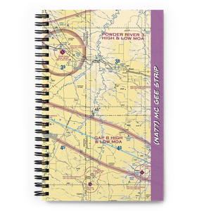 Mc Gee Strip (NA77) VFR Sectional Notebook