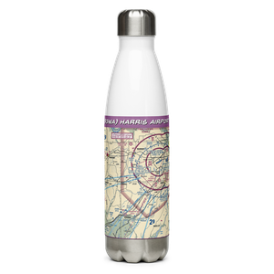 Harris Airport (93WA) VFR Sectional Water Bottle