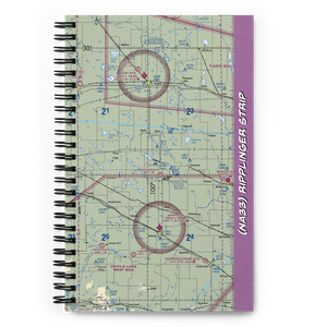 Ripplinger Strip (NA33) VFR Sectional Notebook