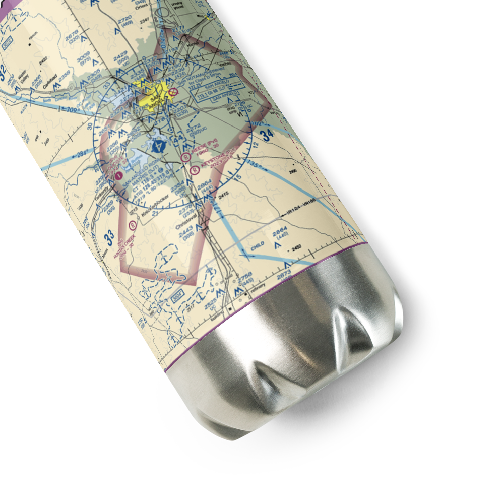 Reece Field (94TA) VFR Sectional Water Bottle 