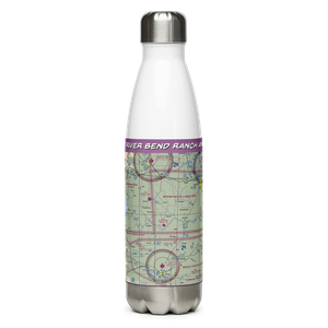 River Bend Ranch Airport (94TX) VFR Sectional Water Bottle