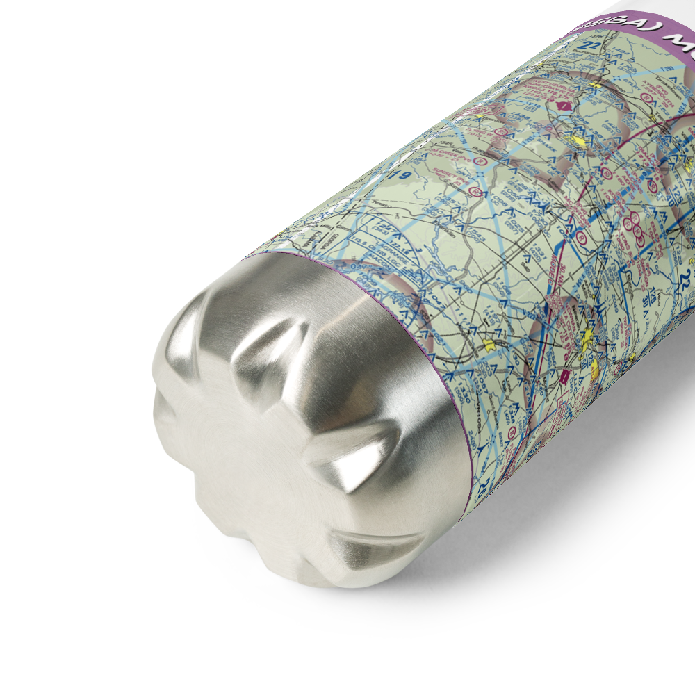 Mcintosh Field (95GA) VFR Sectional Water Bottle 